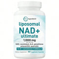 Micro Ingredient Liposomal NAD+ Ultimate 1,000mg, 60 Veggie Capsules  For Women, For Men, Daily Heath Care